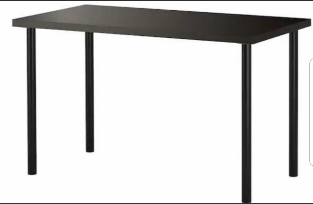 IKEA LINNMON ADILS Big Table Dark Blue 150 x 75 cm Furniture