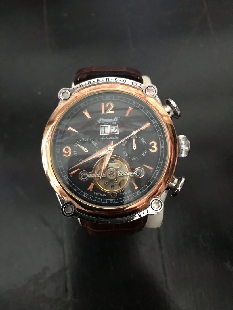 Ingersoll Tourbillon Lookalike Watch Men s Fashion Watches Accessories Watches on Carousell