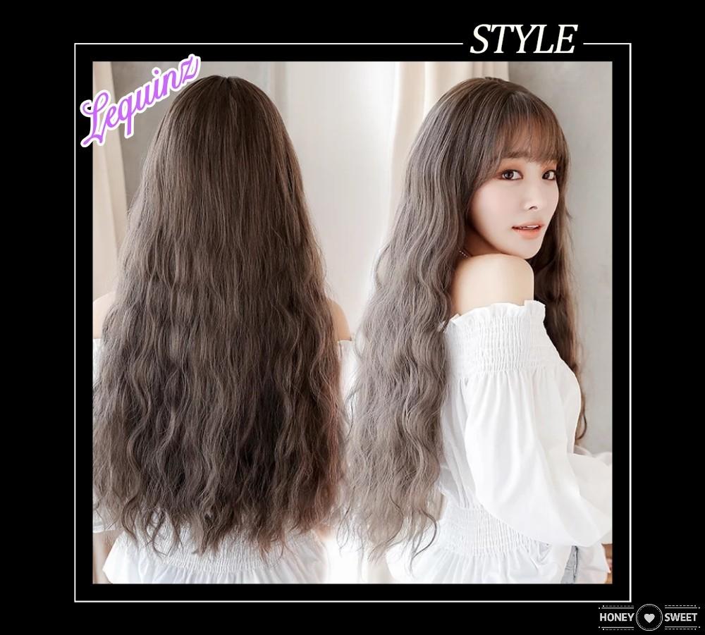 Instocks Sexy Wavy Curly Maggie Cold Brown Long Hair Wig, Women's Fashion,  Watches & Accessories, Hair Accessories on Carousell