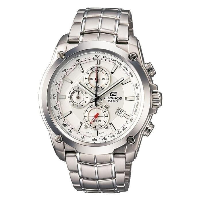Jam Tangan Pria Casio Edifice EF 524D Rantai Silver Original Murah Fesyen Pria Jam Tangan di Carousell