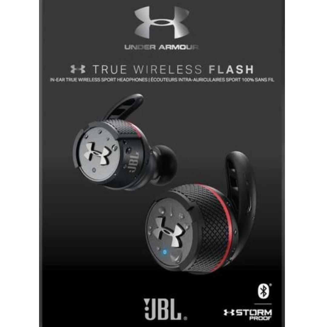 jbl under armour flash true wireless sport headphones