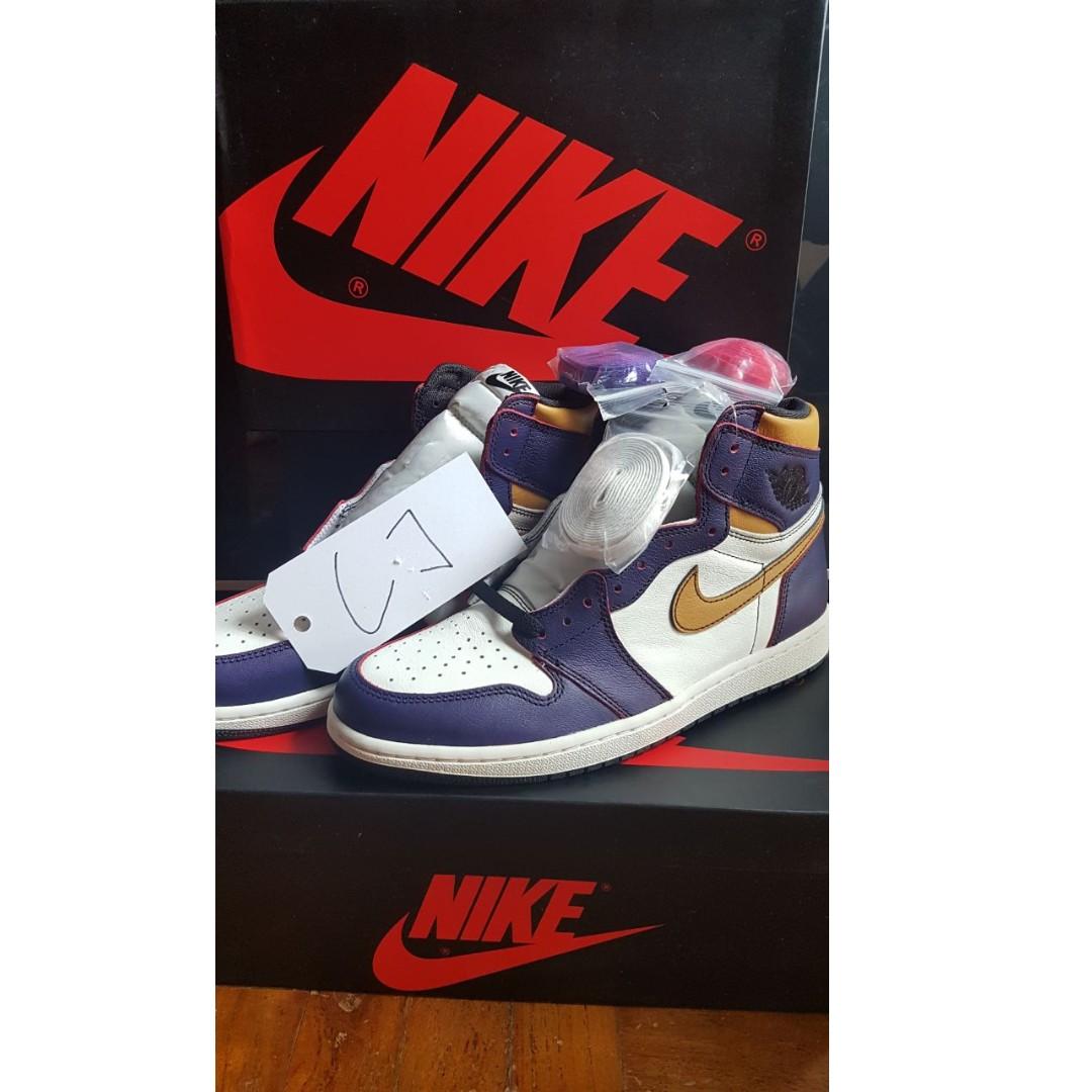 Air jordan 1 high on sale og defiant la to chicago