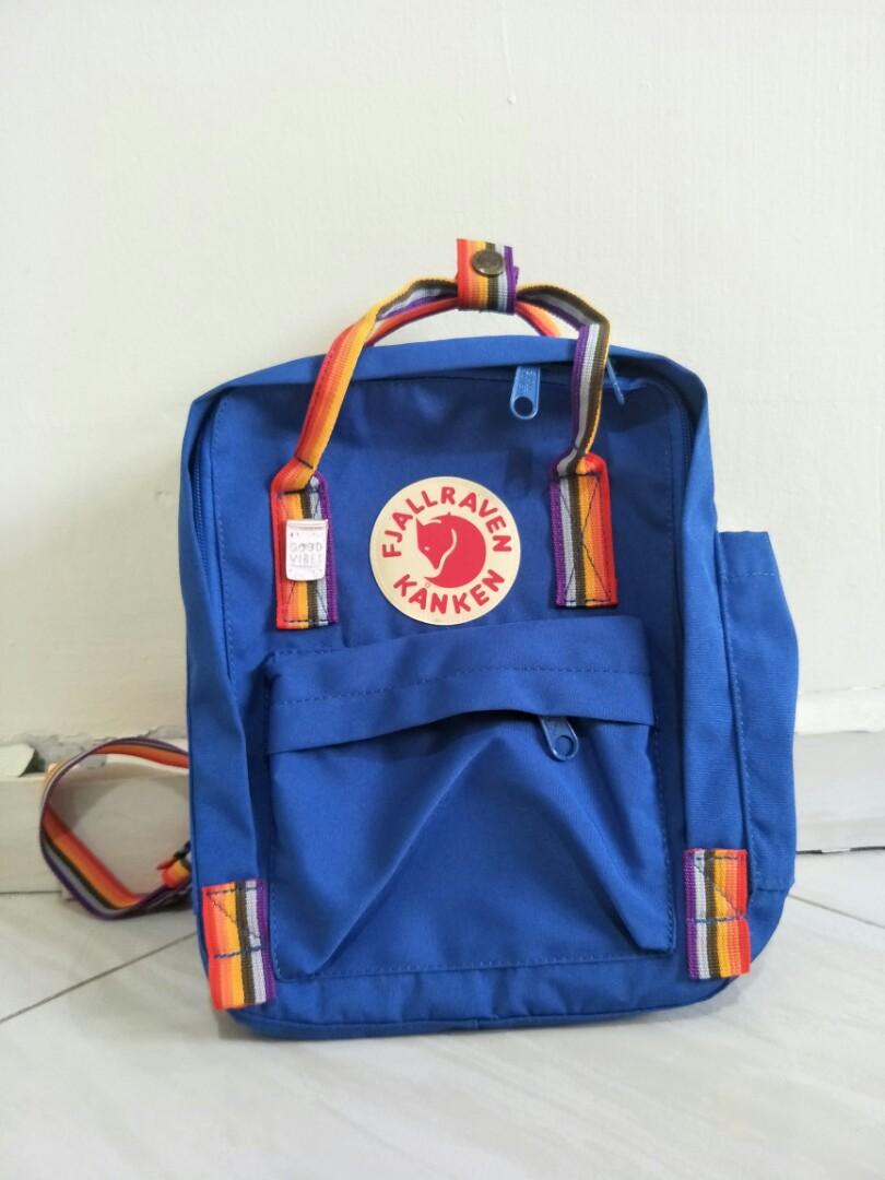 kanken mini rainbow