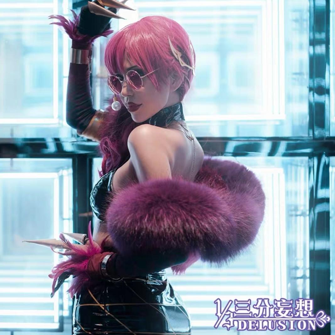Kda Evelynn Cosplay Costume Cos Entertainment J Pop On Carousell The theme is neon/shadow :3 akali and edit by me mommy evelynn by @rachasakawa photo by mayu_cosart. kda evelynn cosplay costume cos