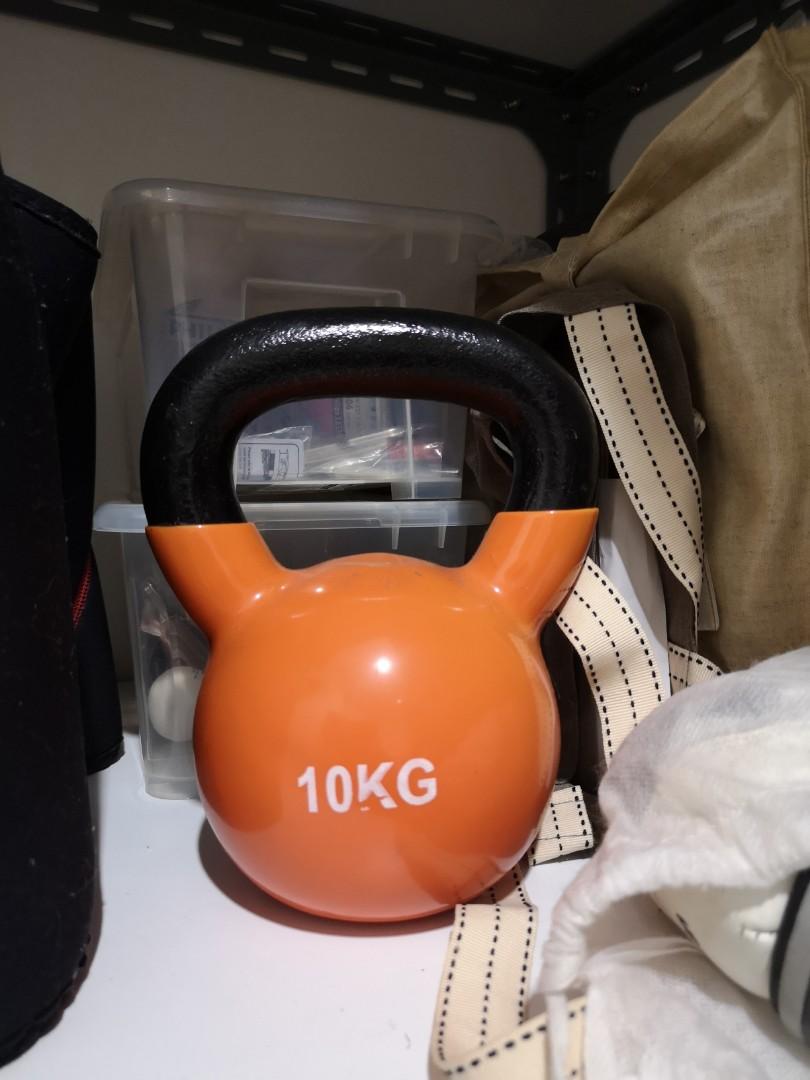 Kettlebell 10kg, Sports Equipment, Exercise & Fitness, Weights & Dumbbells on Carousell