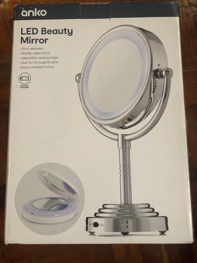 led beauty mirror