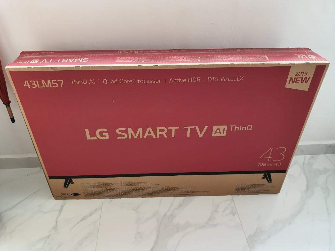 Lg Smart Tv 43inch Home Appliances Tvs Entertainment Systems On Carousell