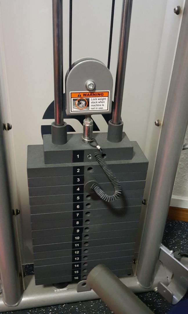Life Fitness G7 Home Gym Sports Weights Gym Equipment On Carousell
