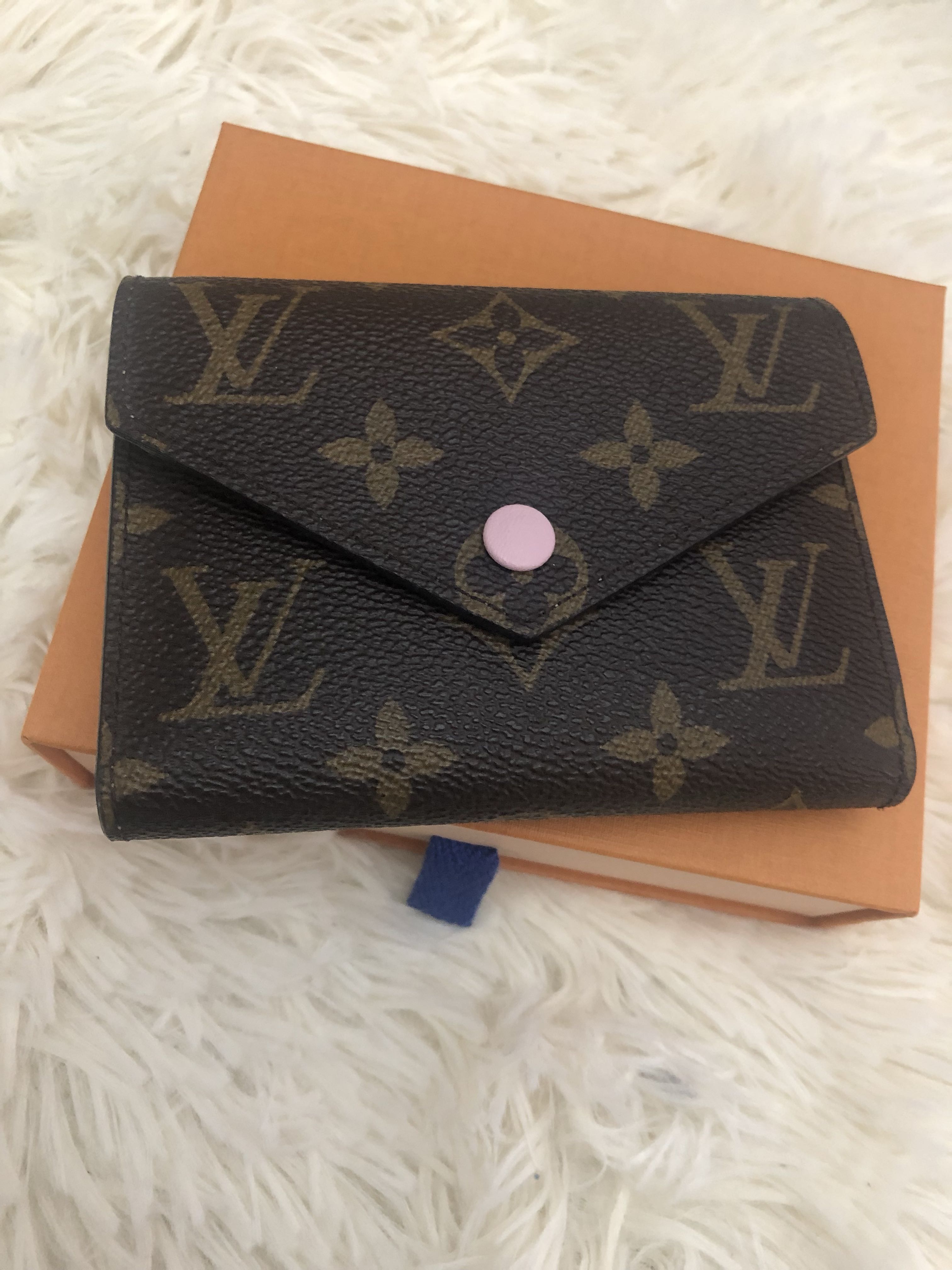 Louis Vuitton Victorine Wallet Cherry Berry, Luxury, Bags & Wallets on  Carousell