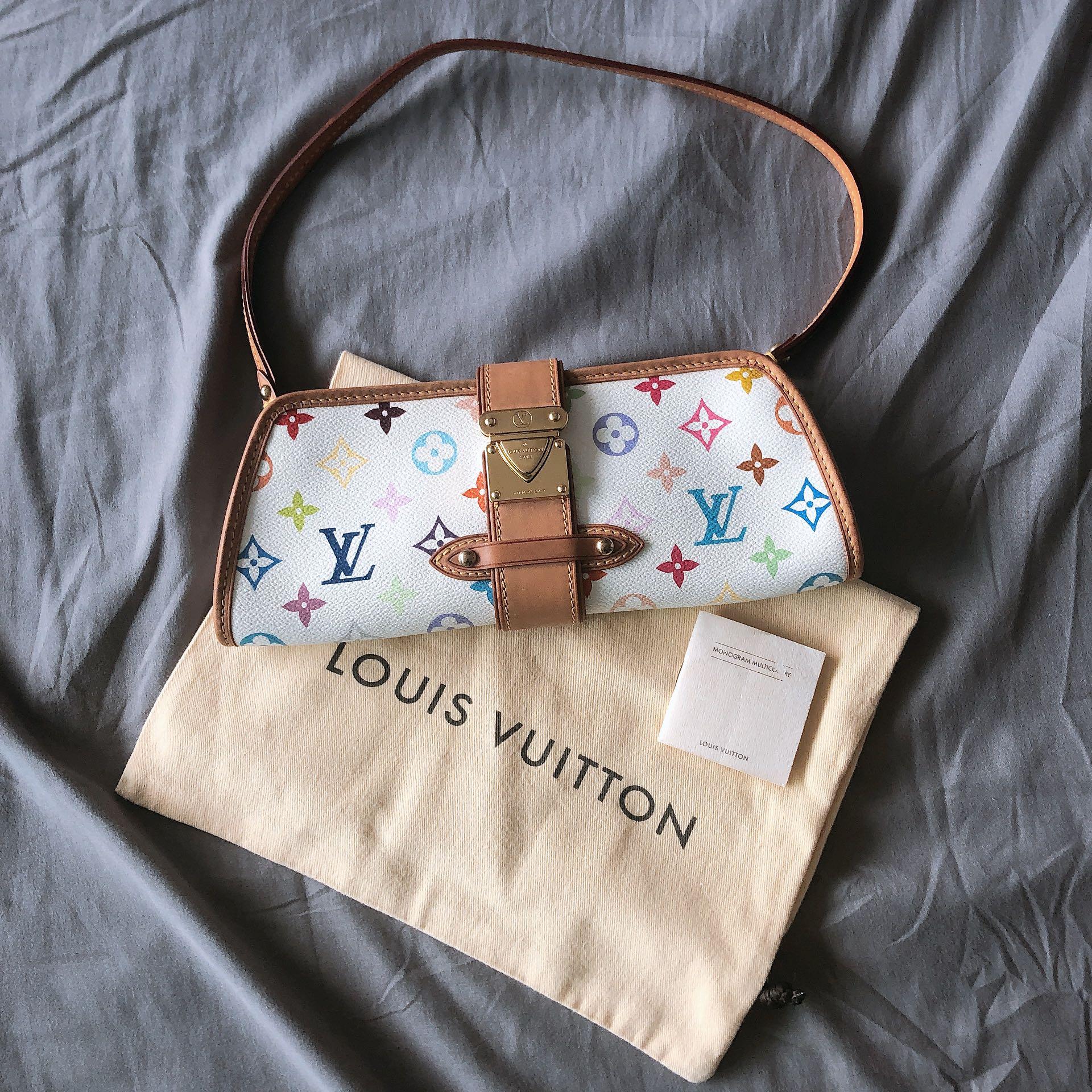 Louis Vuitton Lv multicolor Shirley clutch, Luxury, Bags & Wallets on  Carousell