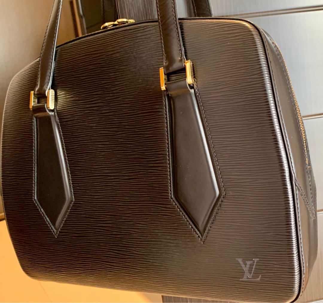 Louis Vuitton Voltaire Black Epi Noir