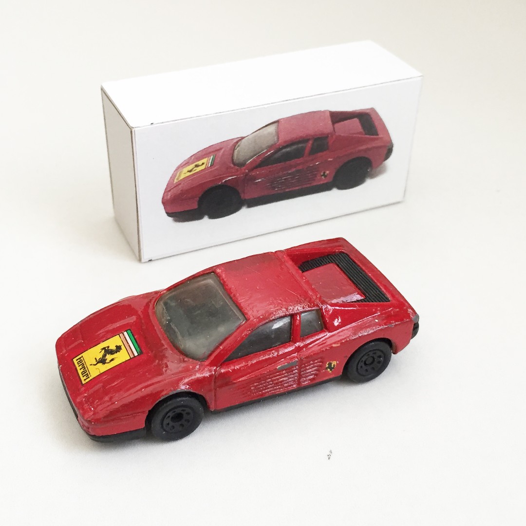 ferrari testarossa matchbox 1986