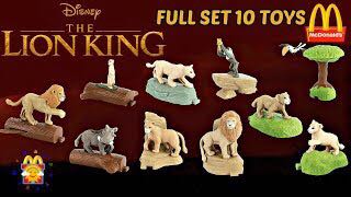 Mcdonalds happy meal lion king toys 2019 top