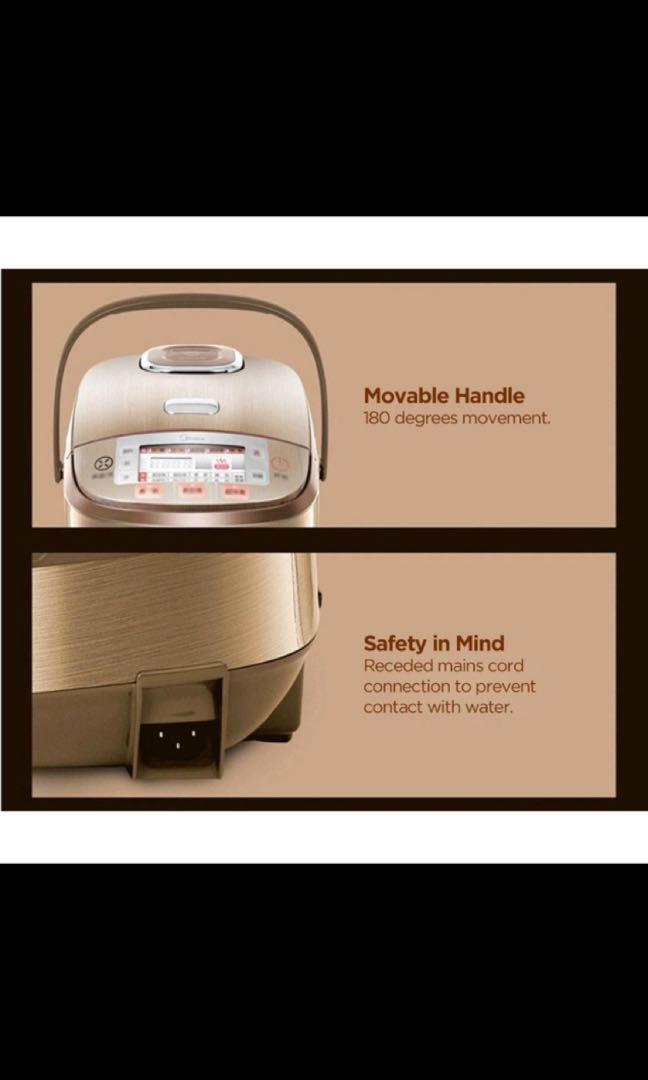 Midea Ricecooker 7000 series, Home Appliances, Kitchenware on Carousell
