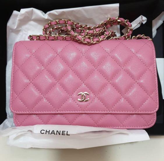 chanel wallet on chain caviar