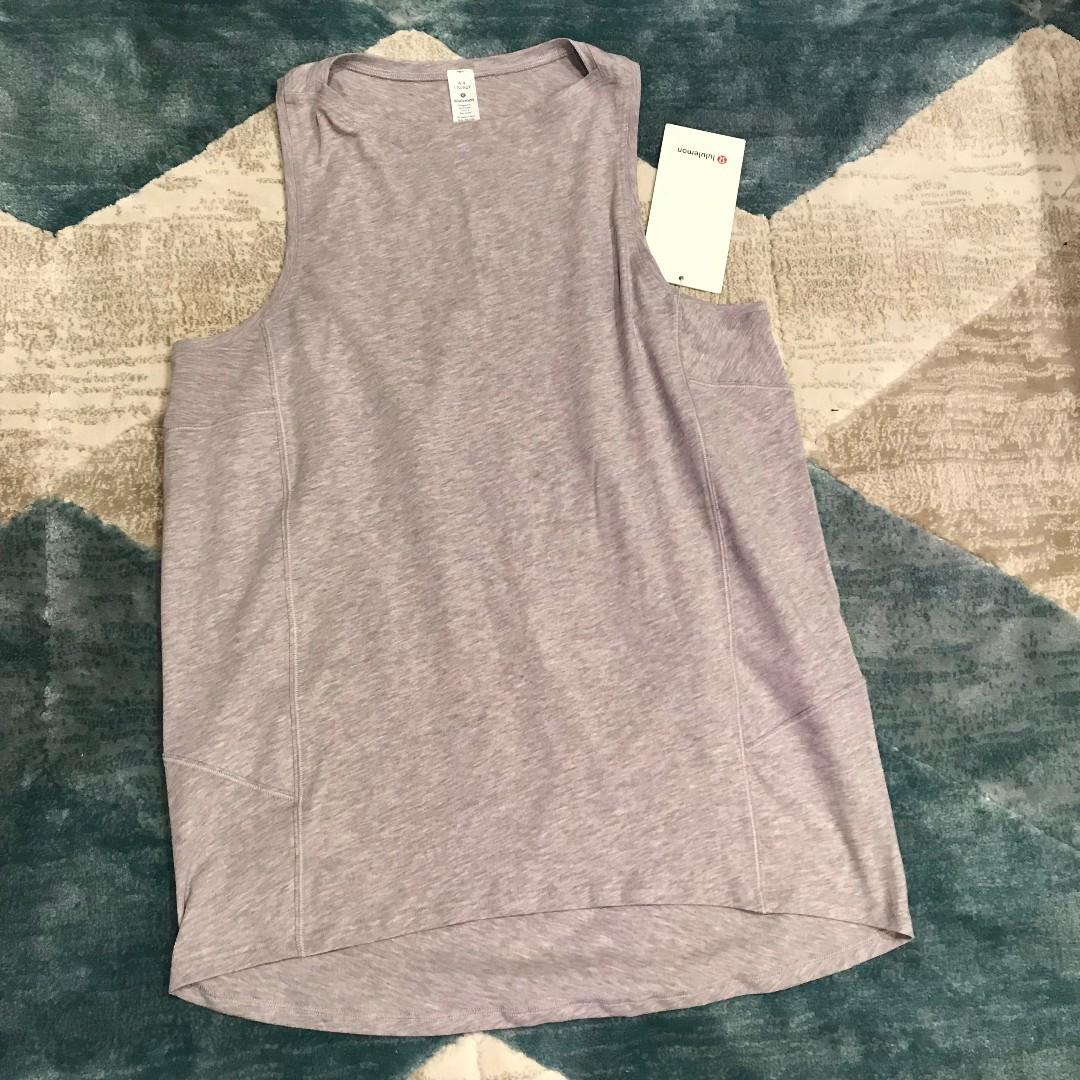 Size 6 Align Tank *Cool in Iced Iris, Women's Fashion, Activewear on  Carousell