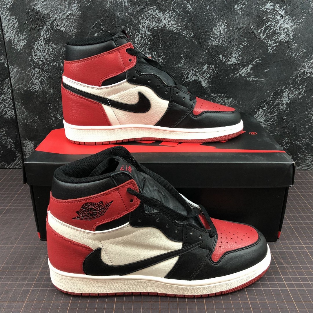 NIKE Air Jordan 1 High Black Reverse Men's Footwear, Sneakers on Carousell