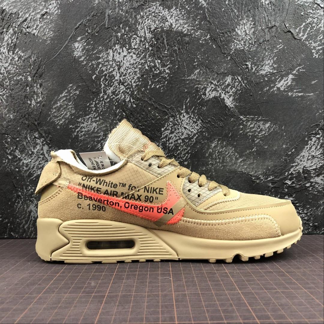 off white nike air max 90 desert ore