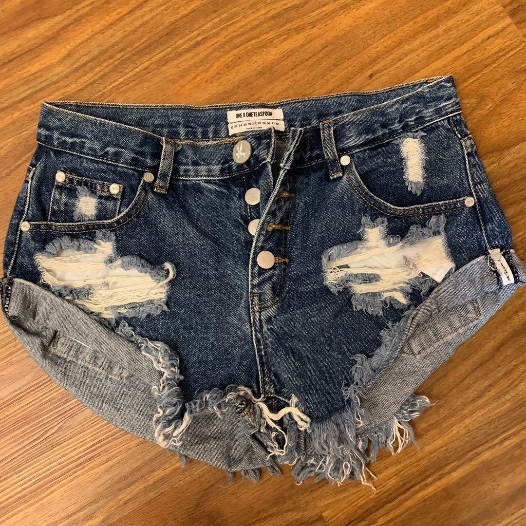 One denim shorts Outlet