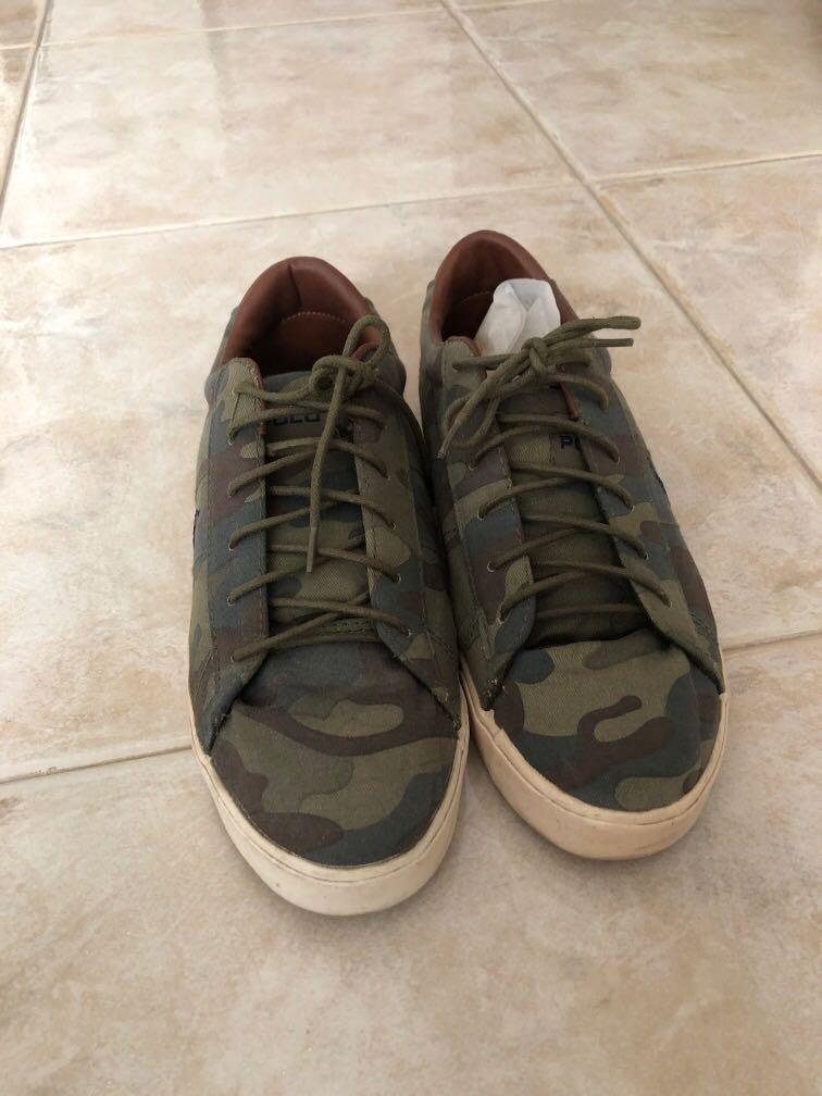 ralph lauren camouflage shoes