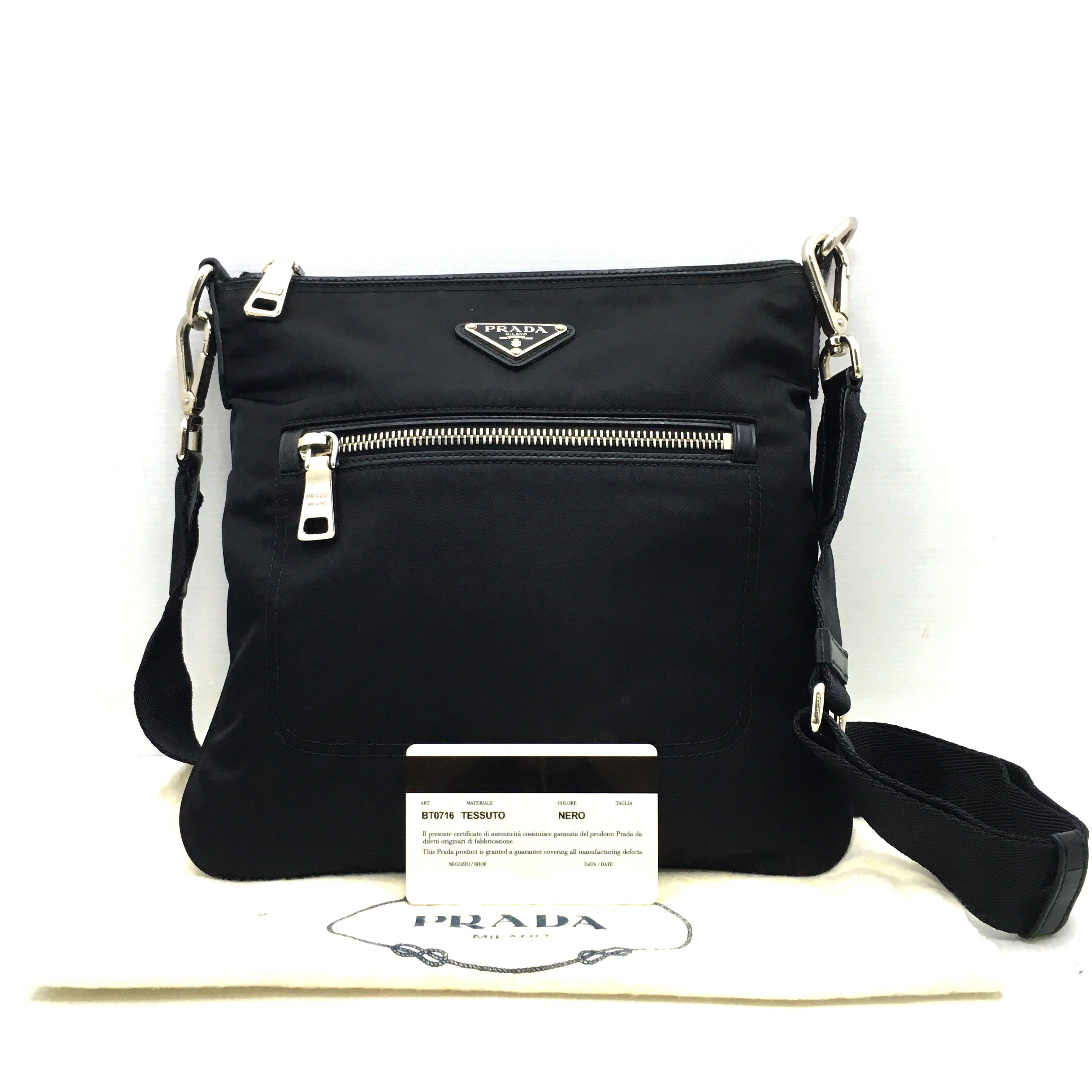 Prada Nylon Sling Bag 197007917, Luxury, Bags u0026 Wallets on Carousell