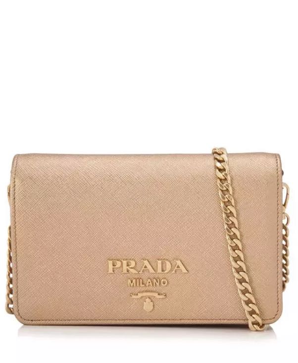 Prada Saffiano Wallet on Chain Bag (SHF-19353) – LuxeDH