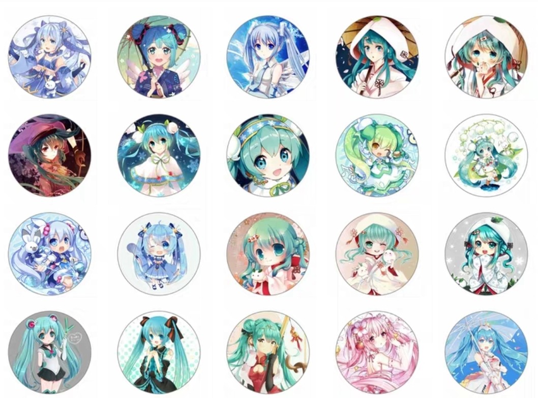 hatsune miku pop socket