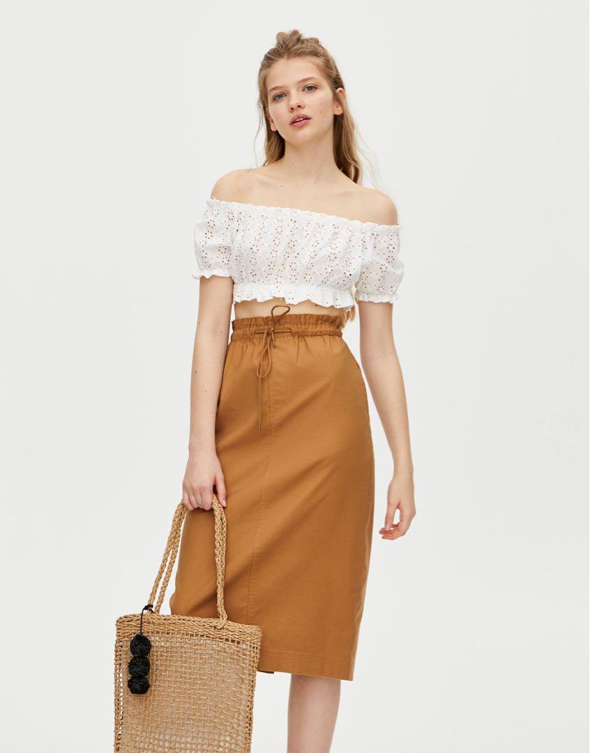 Cargo skirt camel Clearance