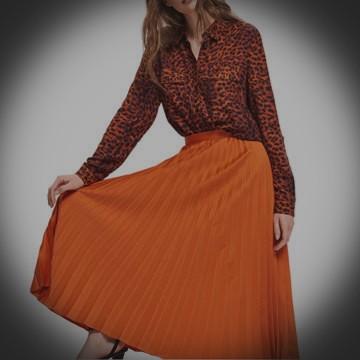 Seed pleated skirt Clearance