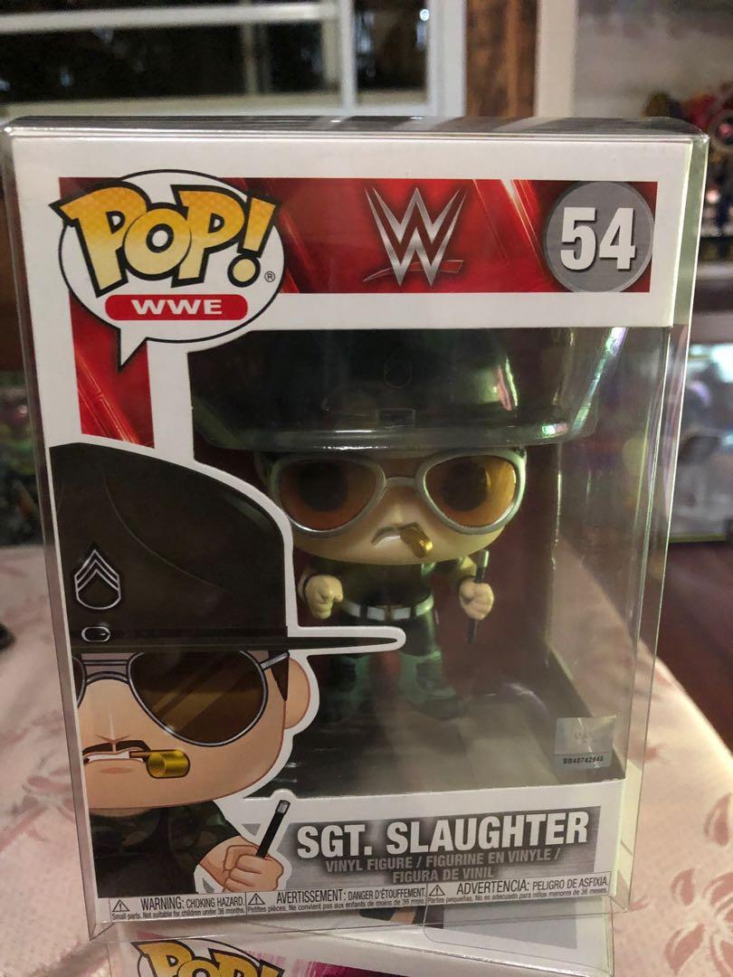 funko pop wwe sgt slaughter