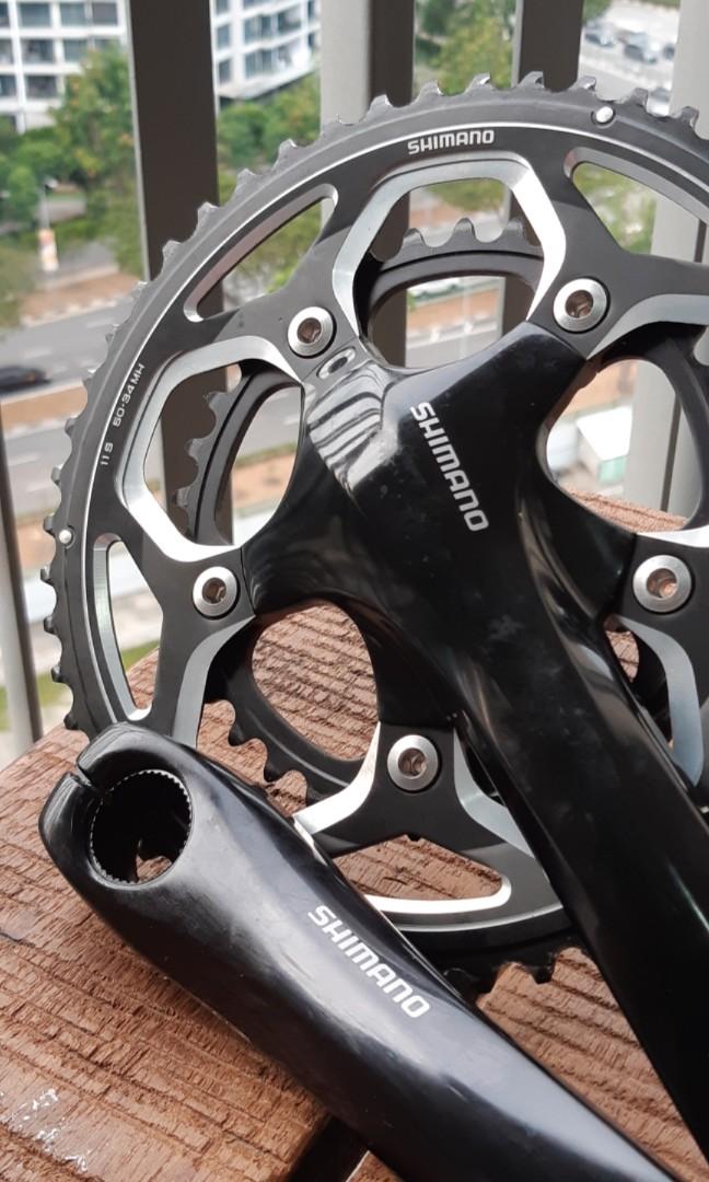 Shimano Fc Rs500 Crank Bicycles Pmds Parts Accessories On Carousell