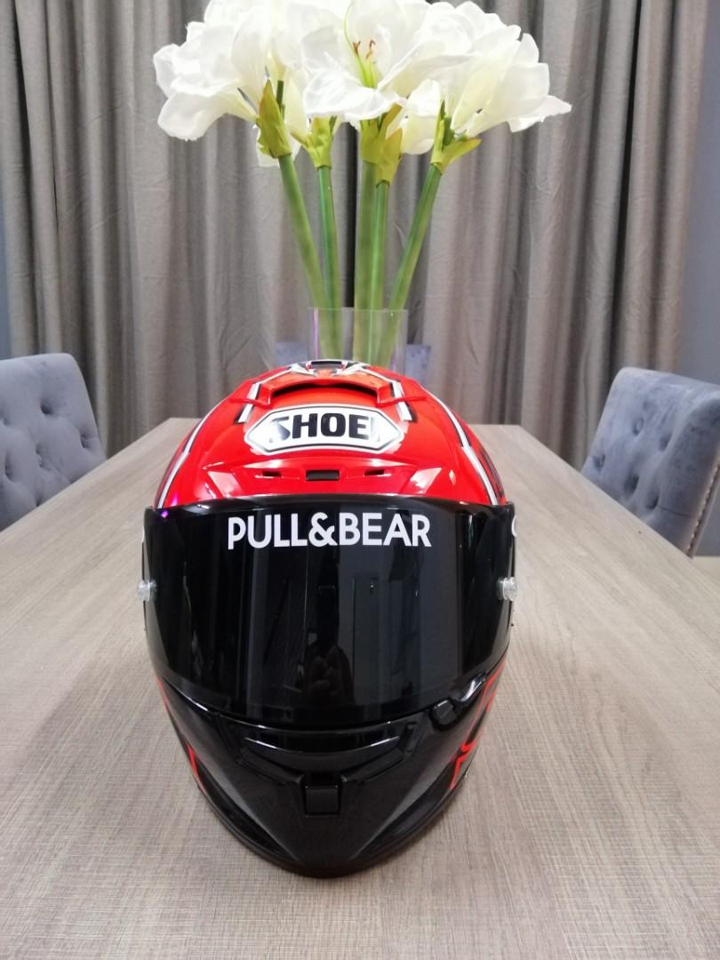 Shoei x13 genuine Marc Marquez Ant size Xl fits L Auto