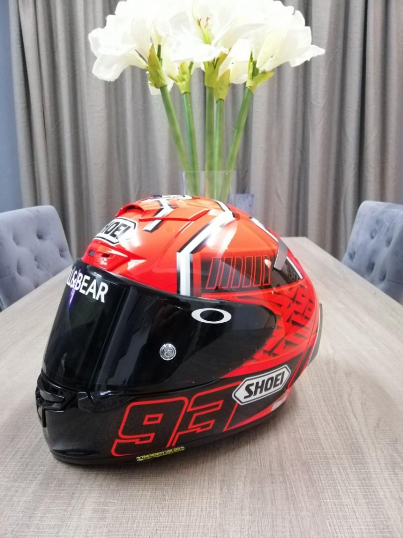 Shoei x13 genuine Marc Marquez Ant size Xl fits L Auto