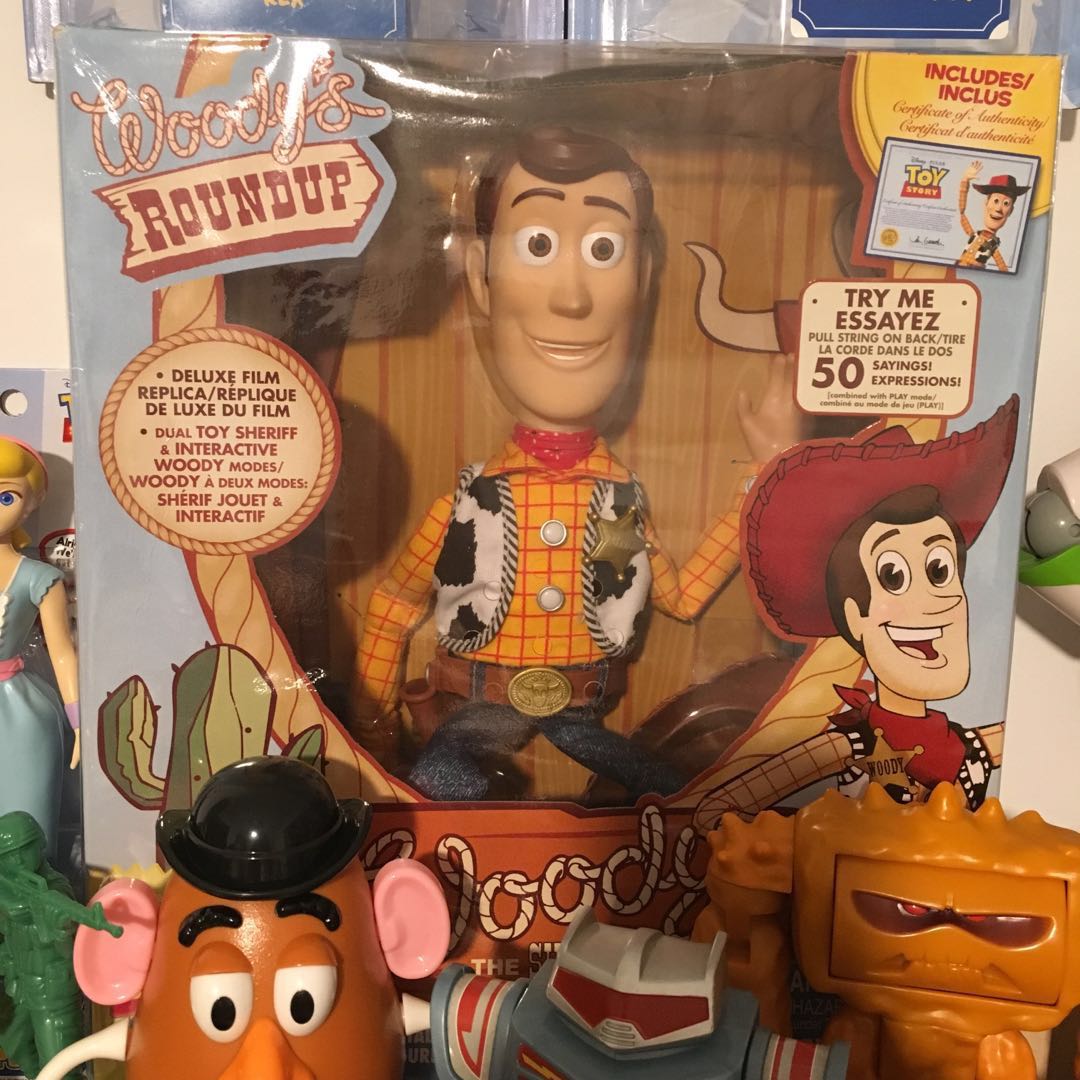 Signature collection woody doll toys story 1 2 3 4 figure 1/1 movie