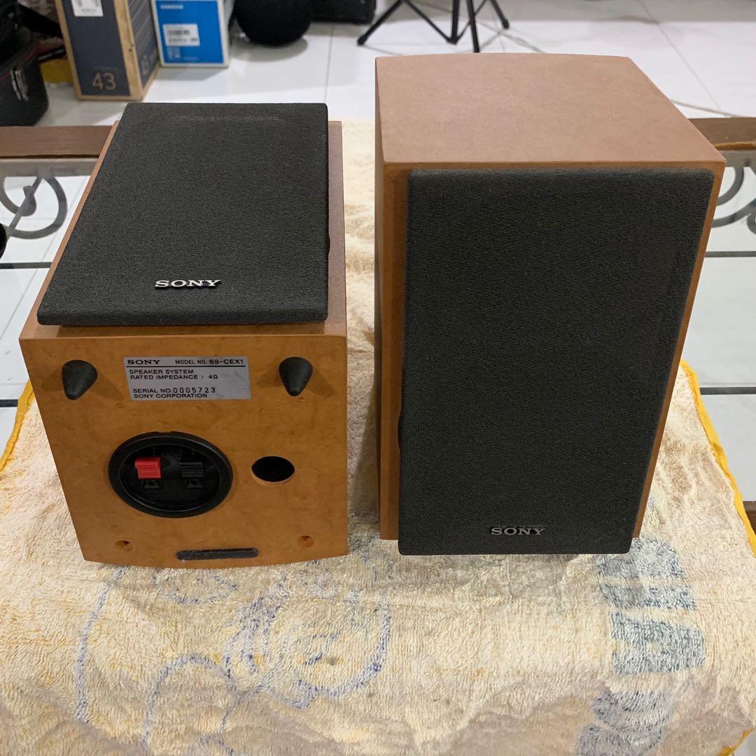 Sony Bookshelf Speaker, Audio, Soundbars, Speakers & Amplifiers on