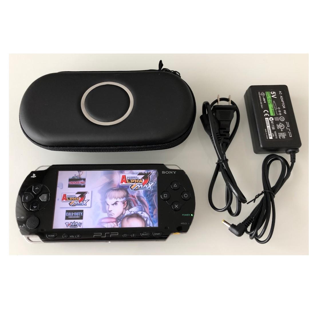Sony Psp 1000 Modded With 60 Games Plus Toys Games Video Gaming Consoles On Carousell