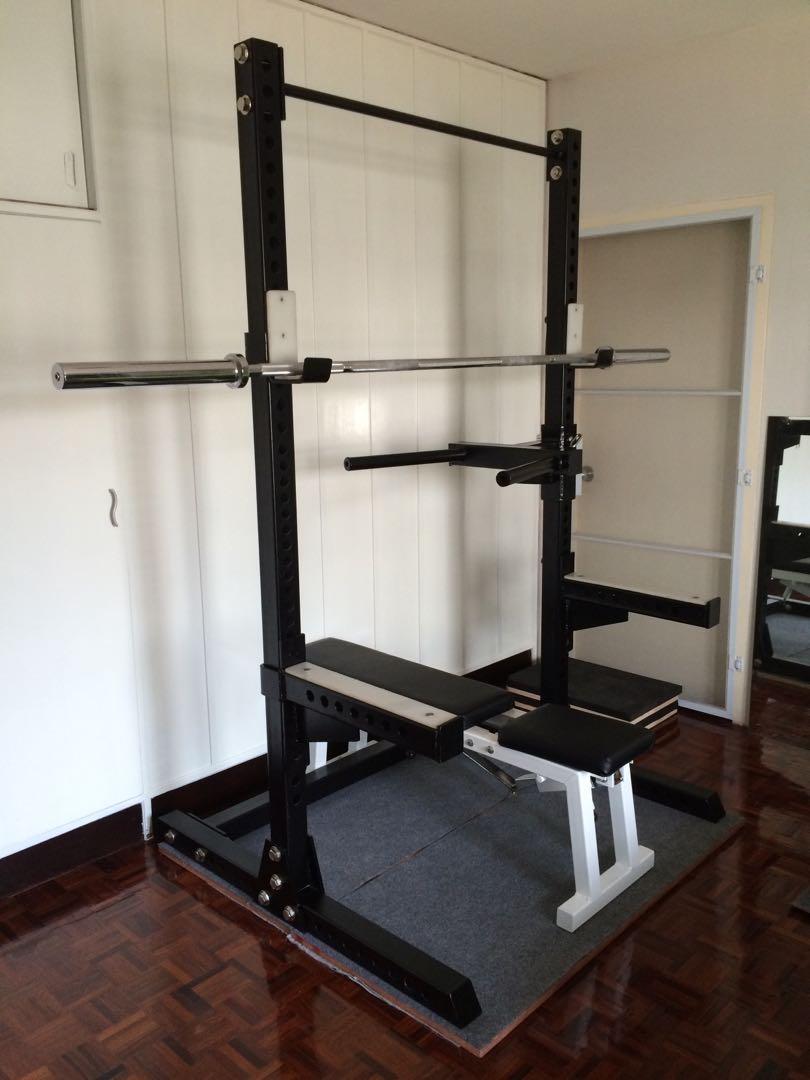 Parabody squat rack best sale