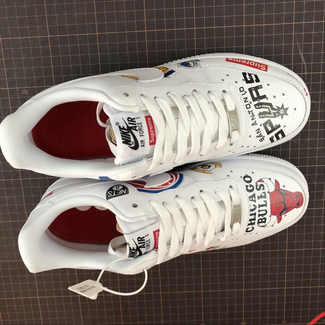 Supreme x NBA x Nike Air Force 1 Low Men s Fashion Footwear
