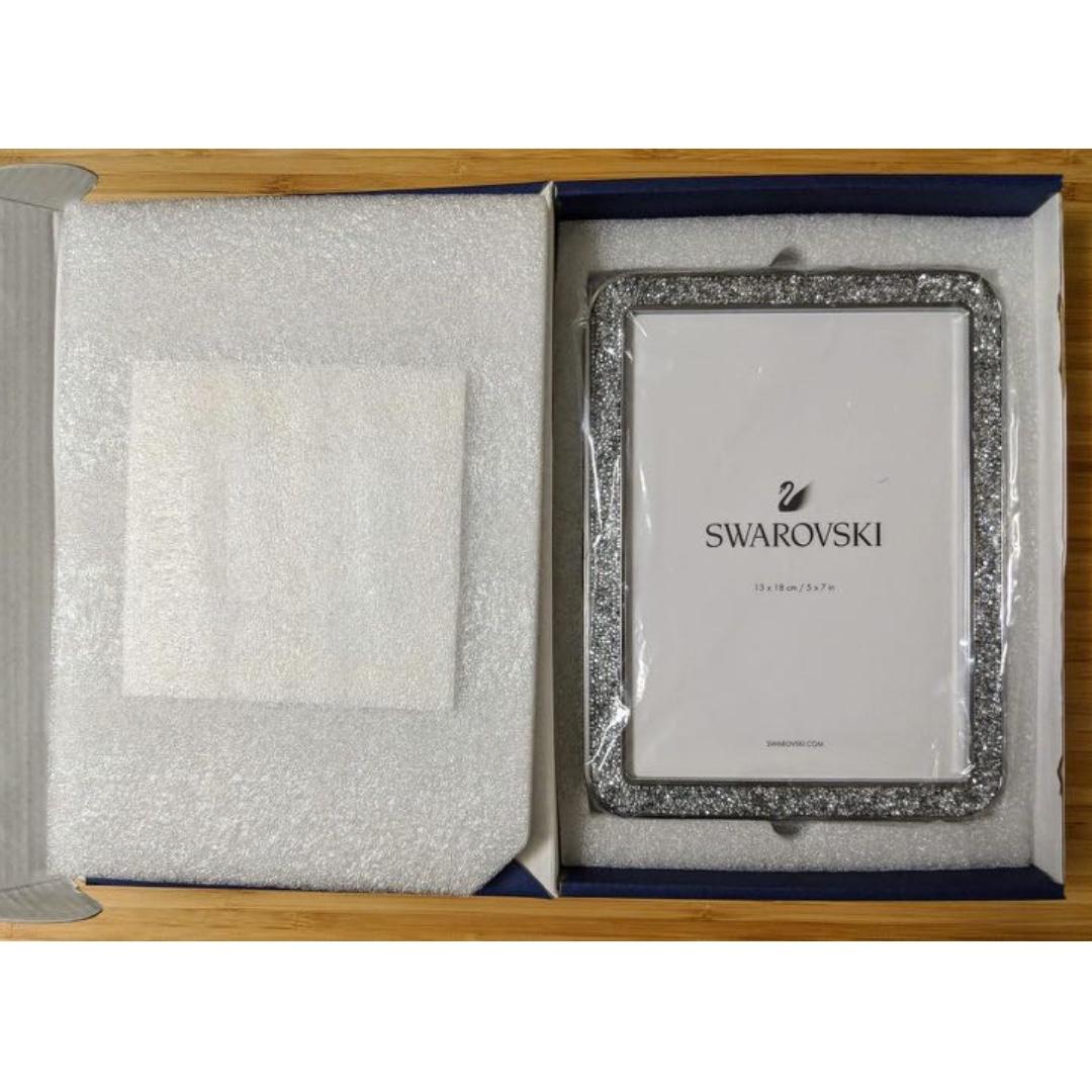 Swarovski Minera Silver Picture Frame Furniture Home Decor