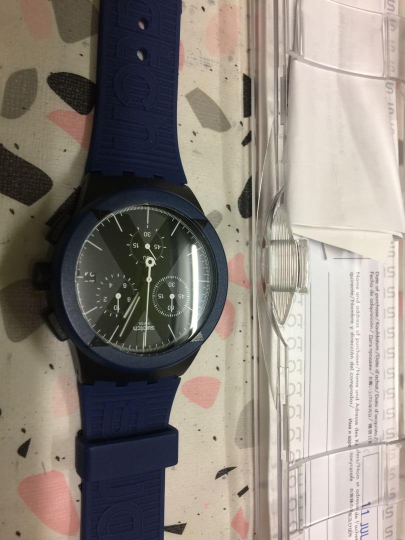 Swatch x district discount blue
