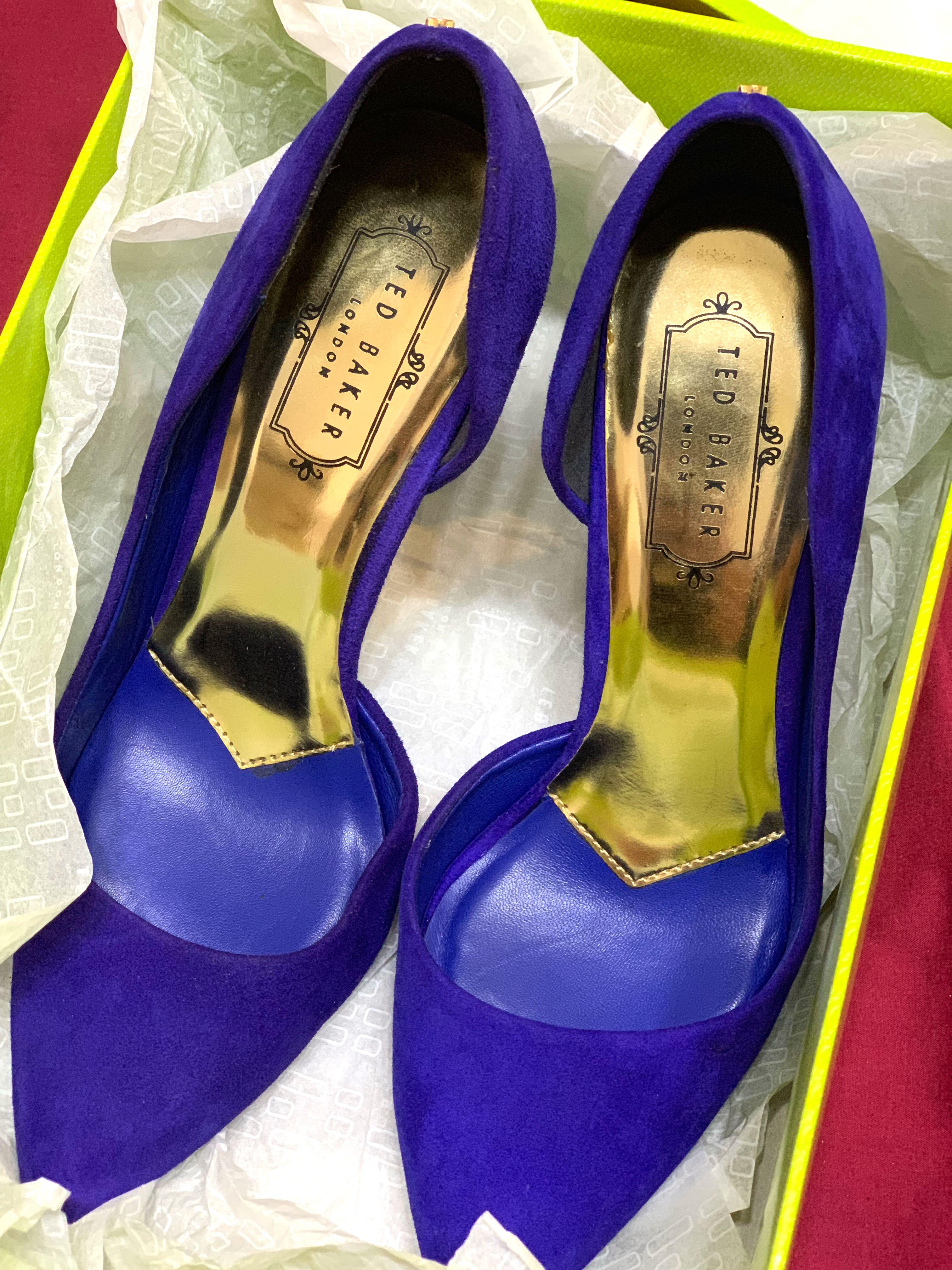 ted baker blue shoes