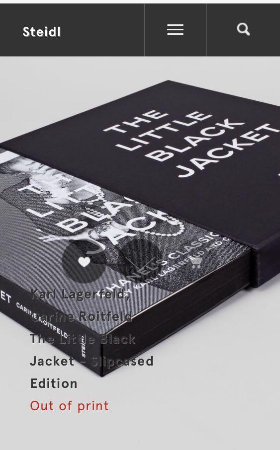 洋書 Karl Lagerfeld THE LITTLE BLACK JACKET The Little Black Jacket: Chanel's Classic Revisted by Karl