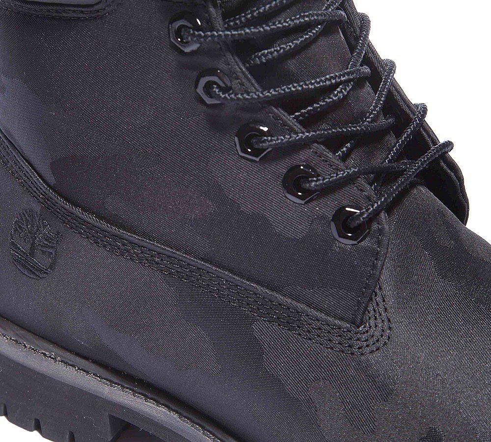 black camo timberlands