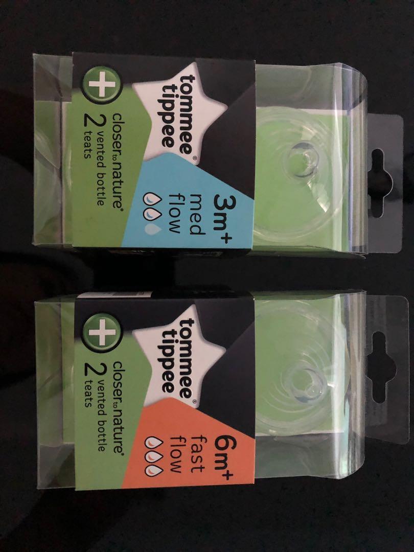 tommee tippee anti colic size 2 teats