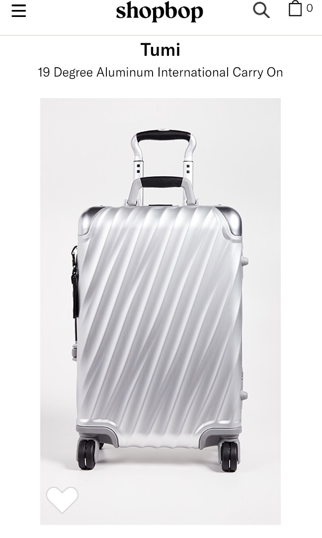 tumi 19 degree polycarbonate discontinued