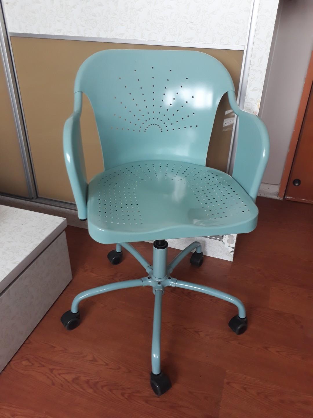 Turquoise Desk Chair Furniture Tables Chairs On Carousell