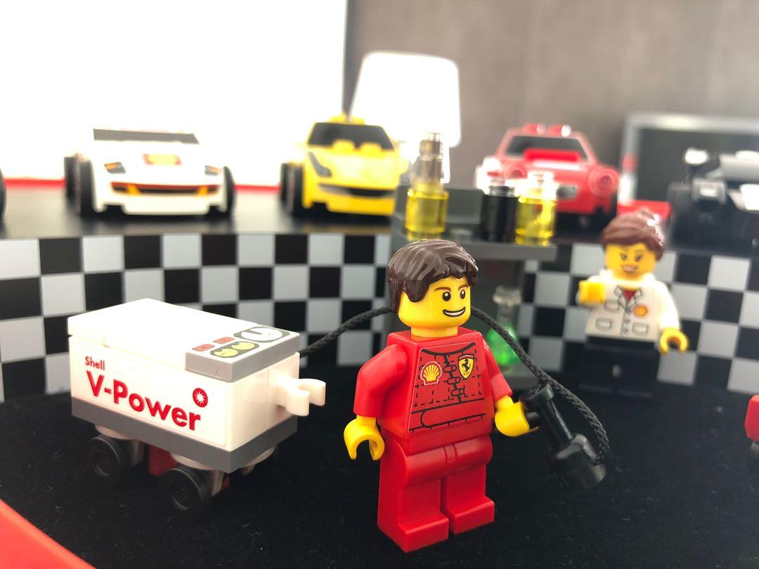 Shell Lego Ferrari Car Collection, Toys & Games, Bricks & Figurines on Carousell