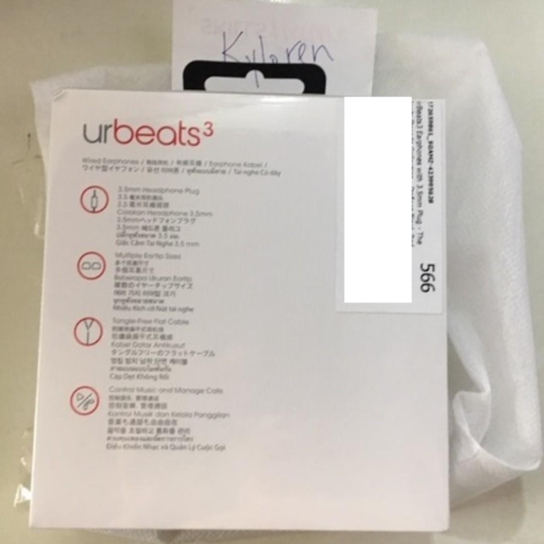 urBeats3 Earphones with 3.5mm Plug The Beats Decade Collection
