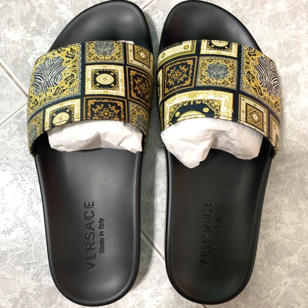 Versace slides women outlet