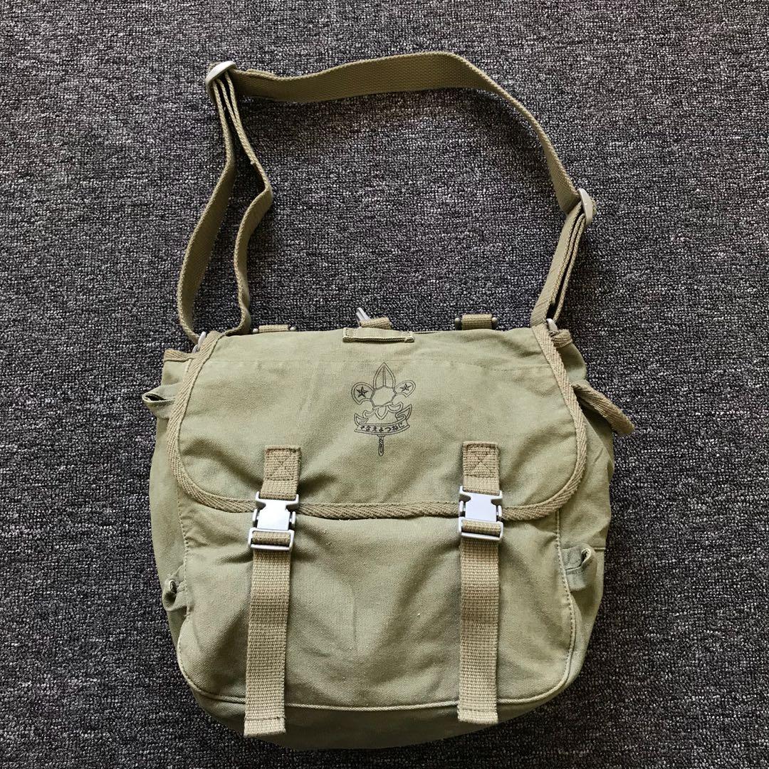VINTAGE BOY SCOUT JAPAN SLING BAG